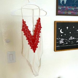 One piece swimming suit